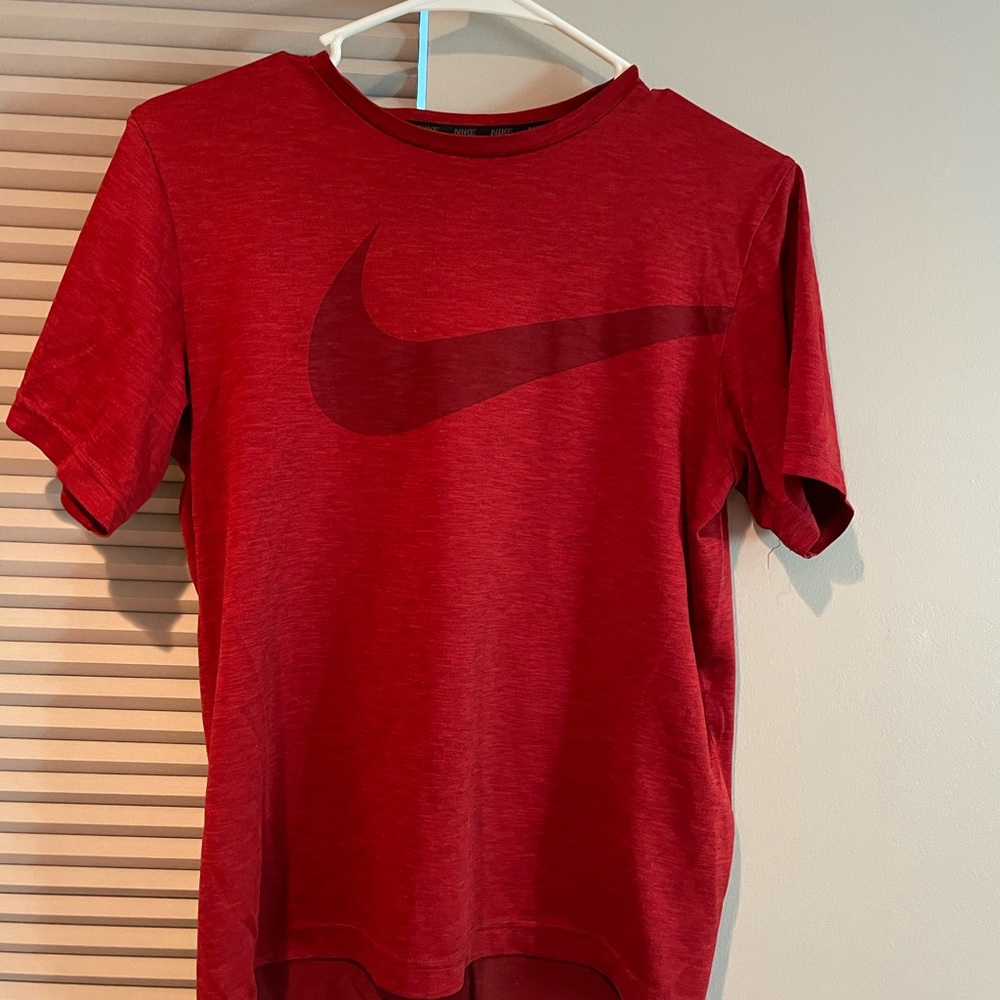 Red Nike Dry-fit t shirt